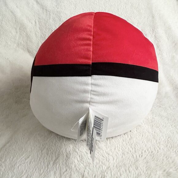 Pokemon Poke Ball Soft Plush Toy Cloud Pillow 2022 Nintendo - Picture 2 of 5